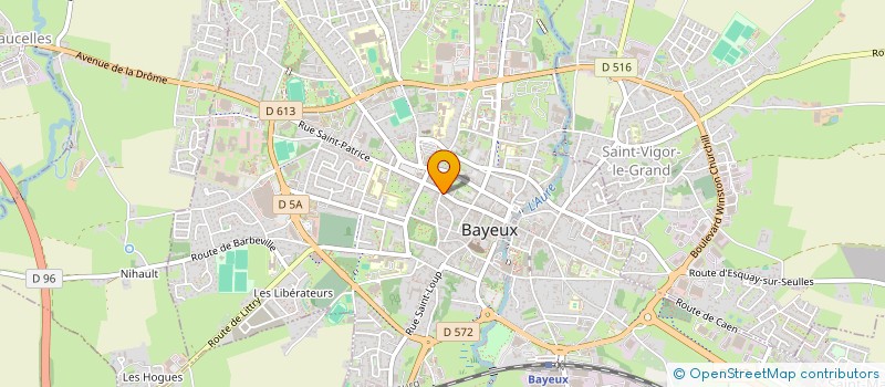 localisation de l'entreprise INTENSEMENT CACAO  BAYEUX