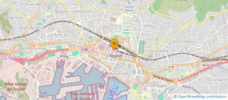 localisation de l'entreprise INTENSITE PREMIERE  TOULON