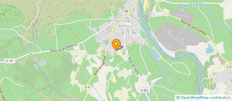 localisation de l'entreprise INTENTION BIEN ETRE  CEYRAS