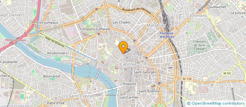 localisation de l'entreprise INTER-ACT à TOULOUSE