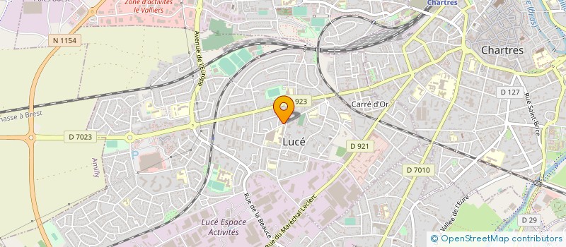 localisation de l'entreprise INTER-ACTION BENIN à LUCE