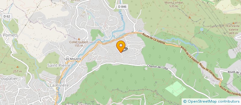 localisation de l'entreprise INTER ACTIONS SUD  TOULON