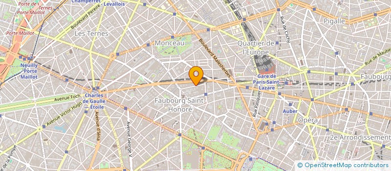 localisation de l'entreprise INTER ACTIVITES COMMUNICATIONS  PARIS