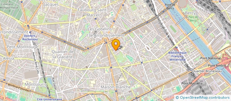 localisation de l'entreprise INTER ASIA à PARIS