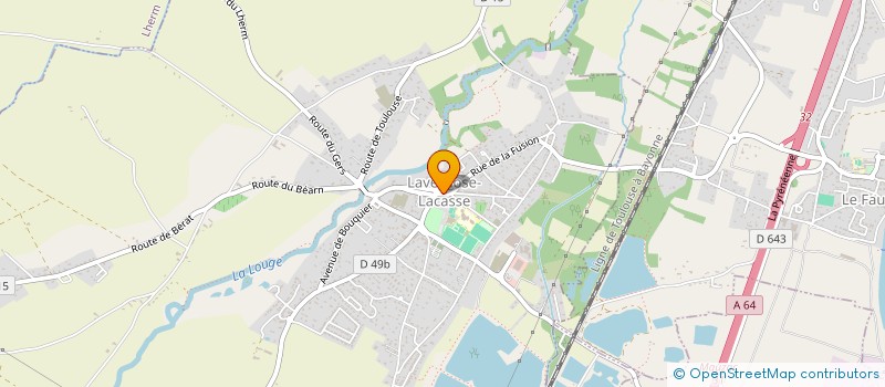 localisation de l'entreprise INTER ASSOC FORMAT COLLECT GESTION 31  LONGAGES