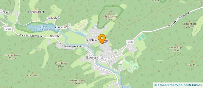 localisation de l'entreprise INTER ASSOCIATION à HASPELSCHIEDT