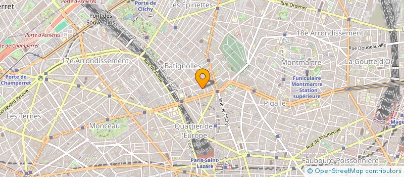 localisation de l'entreprise INTER ASSURANCE EUROPE  PARIS