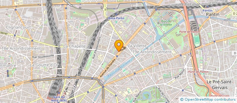 localisation de l'entreprise INTER BANA MATADI  PARIS