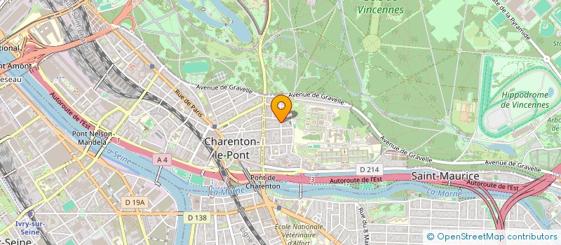 localisation de l'entreprise INTER BANQUES à SAINT-MAURICE
