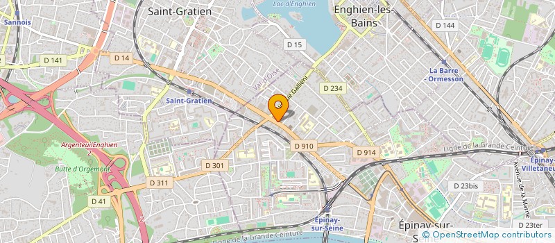 localisation de l'entreprise INTER BAT à EPINAY SUR SEINE