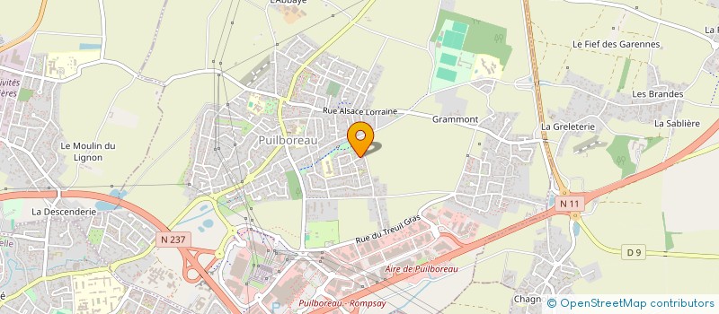 localisation de l'entreprise INTER BOAT CONSULT  PUILBOREAU