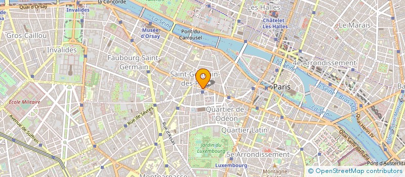 localisation de l'entreprise INTER BOAT SERVICES à PARIS
