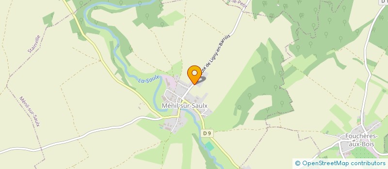 localisation de l'entreprise INTER BOIS LORRAIN à MENIL-SUR-SAULX