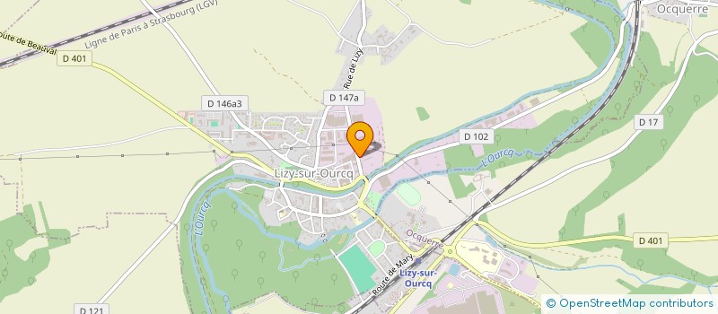 localisation de l'entreprise INTER BROCHAGE à LIZY-SUR-OURCQ