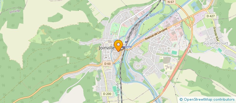 localisation de l'entreprise INTER CADEAUX à JOINVILLE