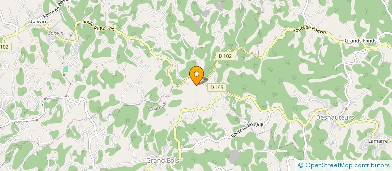 localisation de l'entreprise INTER CAR  LE GOSIER