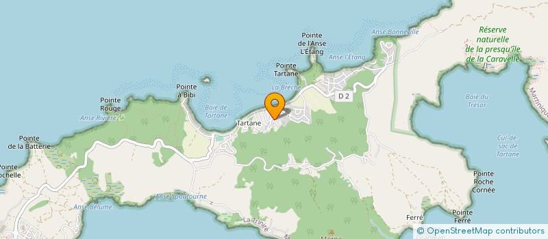localisation de l'entreprise INTER CARAIBES MULTI TECHNIQUES à TRINITE