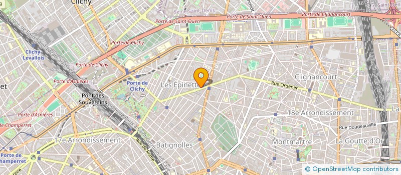 localisation de l'entreprise INTER CENTER SERVICES  PARIS