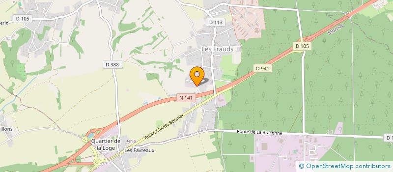 localisation de l'entreprise INTER CHARENTE TRANSPORTS à BRIE