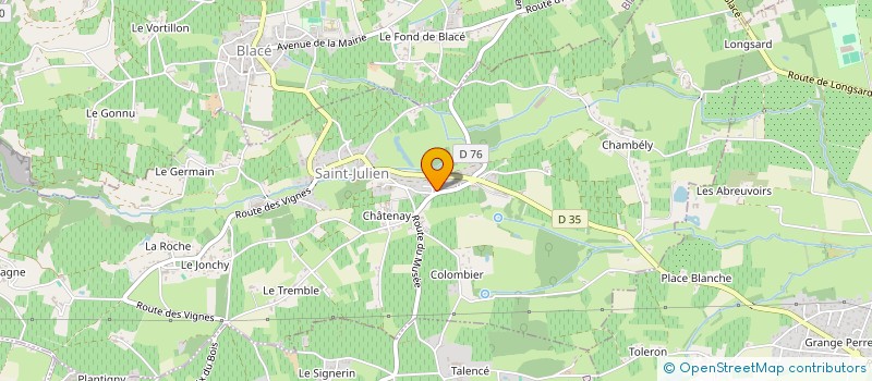 localisation de l'entreprise INTER-CLASSES DES CONSCRITS DE JARNIOUX à PORTE-DES-PIERRES-DOREES