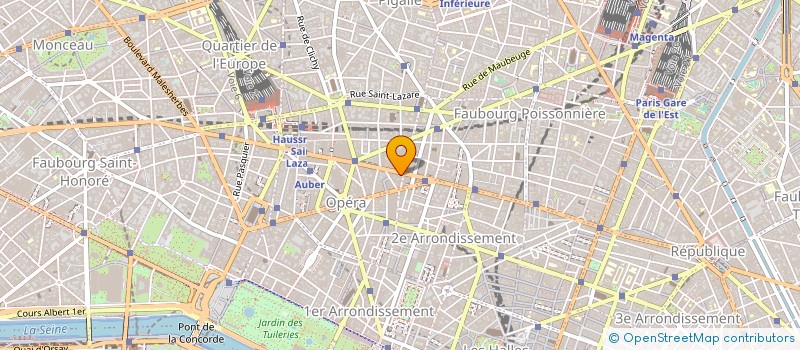 localisation de l'entreprise INTER CLUB VACANCES TABARILA à PARIS