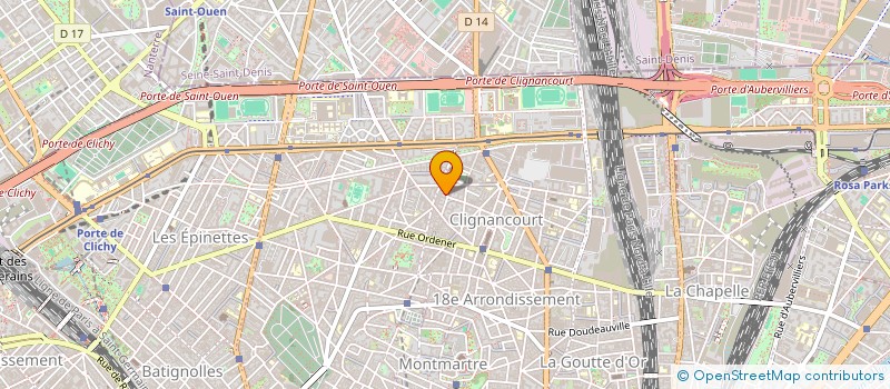 localisation de l'entreprise INTER-COM  PARIS