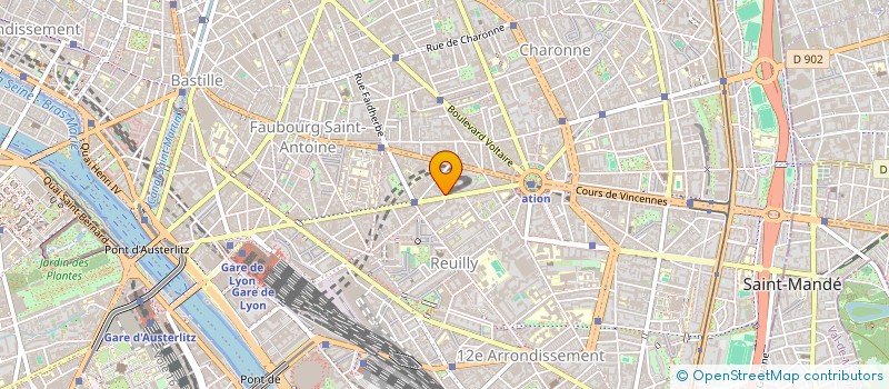 localisation de l'entreprise INTER CONFORT  PARIS