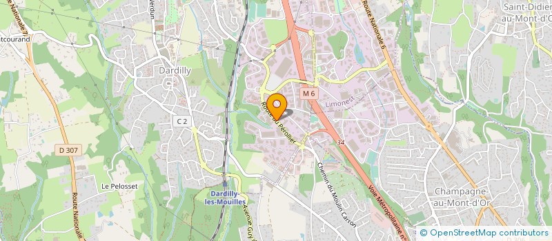 localisation de l'entreprise INTER CONNECT SYSTEMS à DARDILLY