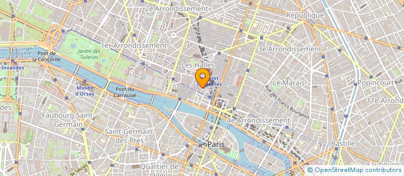 localisation de l'entreprise INTER CONNECTION IMMOBILIERE à PARIS