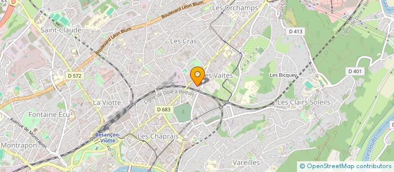 localisation de l'entreprise INTER CONNEXIONS BESANCON à BESANCON