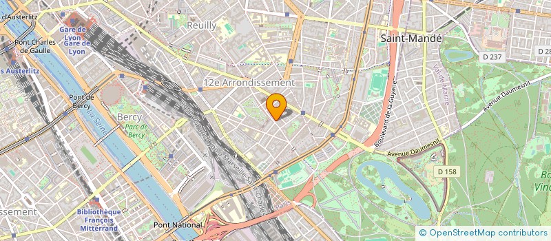 localisation de l'entreprise INTER CONSEIL PLUS  PARIS