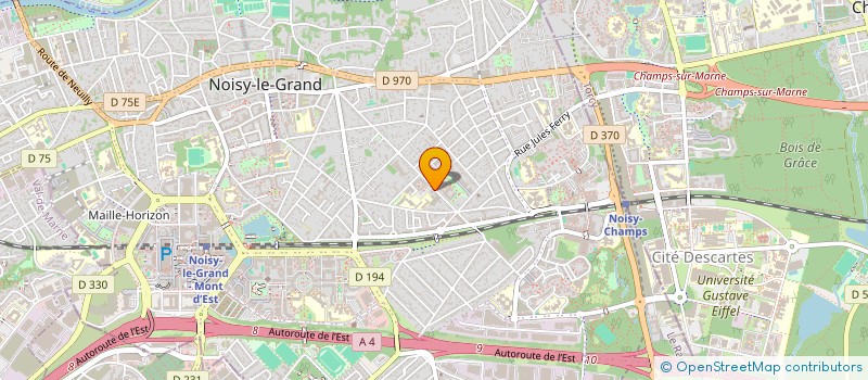 localisation de l'entreprise INTER CONSULT & MANAGEMENT GROUP(FRANCE) à NOISY-LE-GRAND