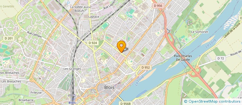 localisation de l'entreprise INTER COOP H L M  BLOIS