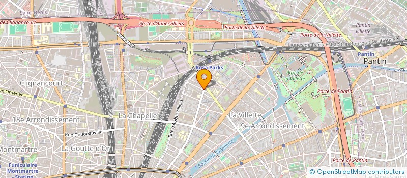 localisation de l'entreprise INTER COURRIER  PARIS