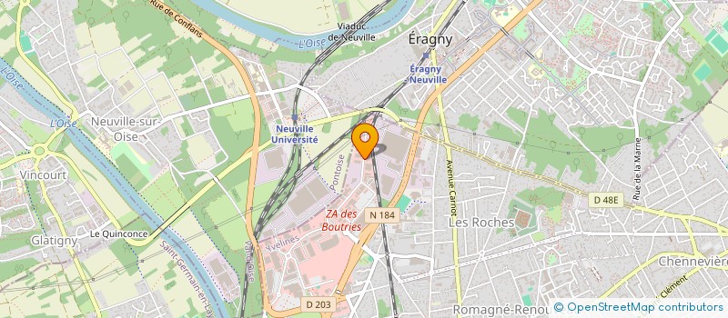 localisation de l'entreprise INTER DECO  CONFLANS-SAINTE-HONORINE