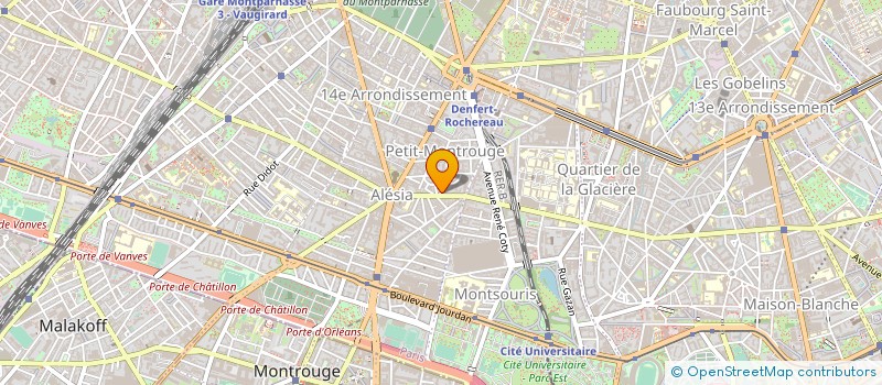 localisation de l'entreprise INTER DENTAIRE SERVICE à PARIS