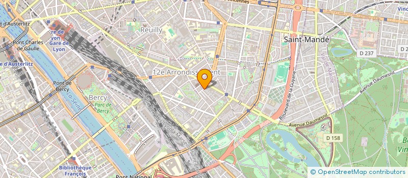 localisation de l'entreprise INTER DEPT SERVICES à PARIS