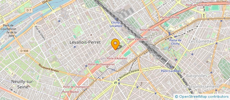 localisation de l'entreprise INTER - DEVELOPPEMENT à LEVALLOIS-PERRET