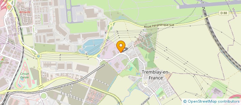 localisation de l'entreprise INTER DISTRIBUTEUR GROUPE à TREMBLAY-EN-FRANCE