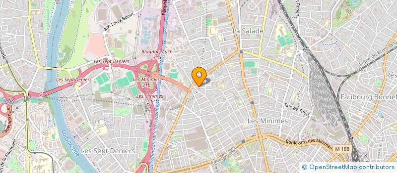 localisation de l'entreprise INTER DISTRIBUTION PLUS à TOULOUSE