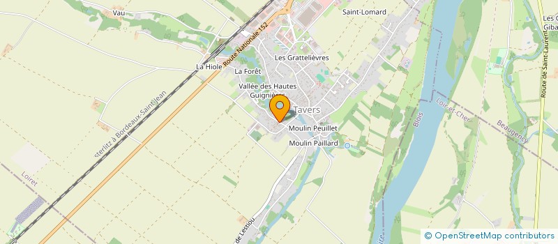 localisation de l'entreprise INTER ECO à TAVERS