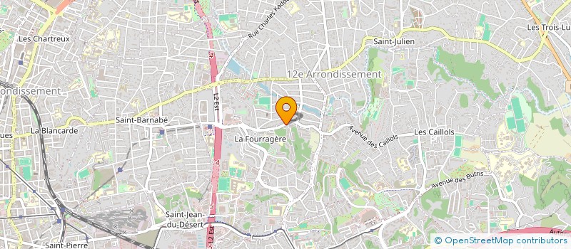 localisation de l'entreprise INTER'ECO à MARSEILLE