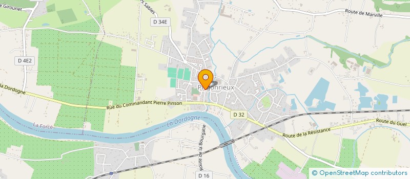 localisation de l'entreprise INTER EMPLOI à BERGERAC