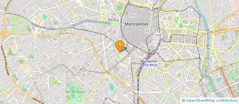 localisation de l'entreprise INTER EMPLOIS 34 à MONTPELLIER