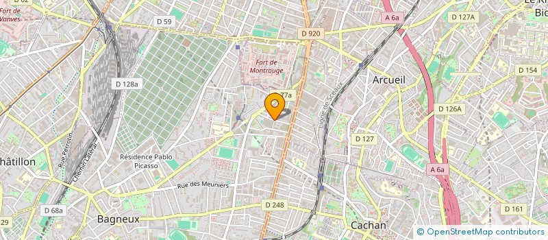 localisation de l'entreprise INTER EQUIPEMENT à BAGNEUX