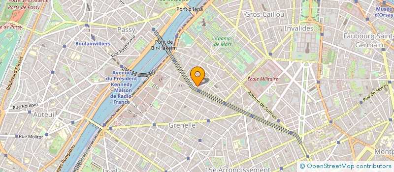 localisation de l'entreprise INTER EUROP à PARIS