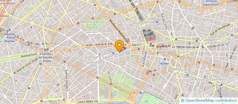 localisation de l'entreprise INTER EUROPE BROADCASTING FRANCE à PARIS