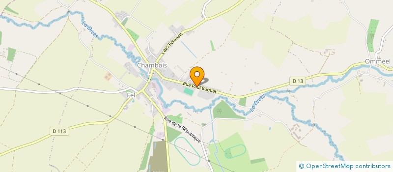 localisation de l'entreprise INTER EXPANSION à GOUFFERN EN AUGE