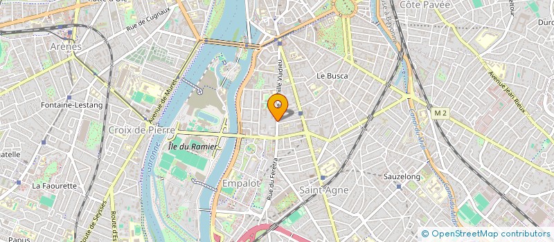 localisation de l'entreprise INTER FACES à TOULOUSE