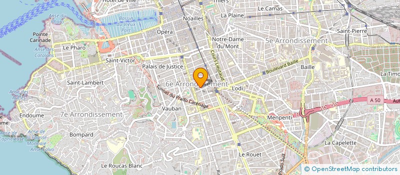 localisation de l'entreprise INTER FOP ASS FORMA PERMAN INT à MARSEILLE